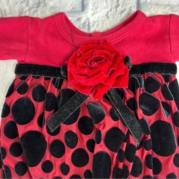 Haute Baby dress swaddle size 0-3 months... boutique high quality dress - Picture 2 of 6